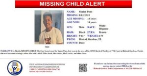 Yunior Pozo Westland Mall Missing